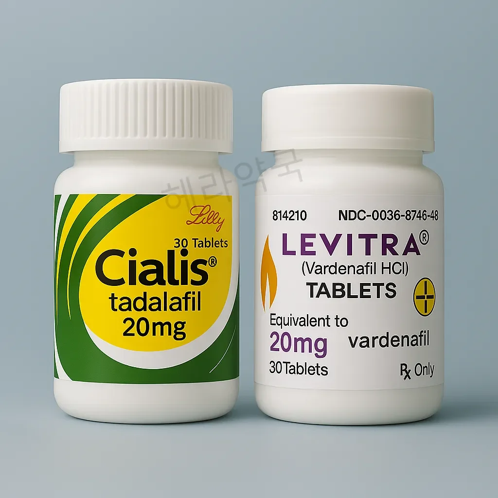 시알리스 30정 + 레비트라 30정